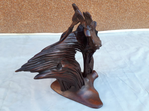 Sculptură lemn (DNS10) - “Bird” - imagine 2