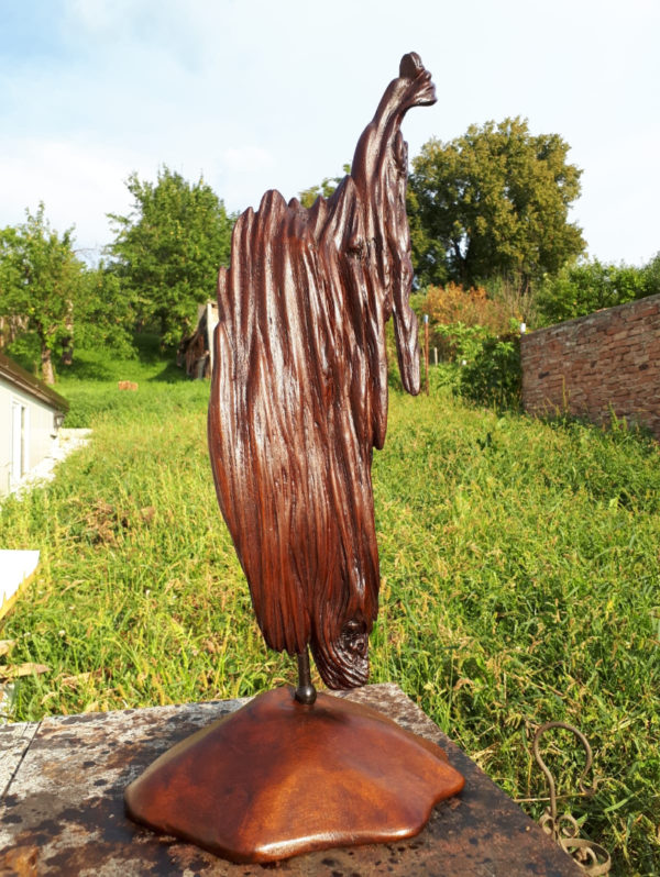 Sculptură lemn (DNS01) - “Eagle” - imagine 2